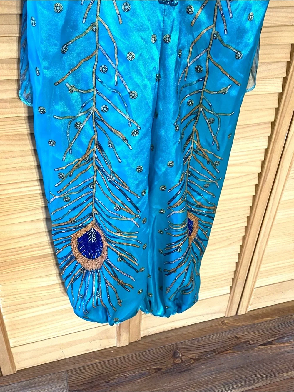 Disney Jasmine Peacock Jumpsuit Girls Halloween costume
